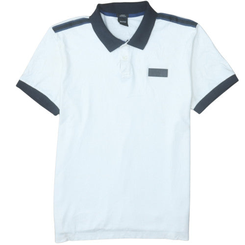 Hugo Boss Men's White Slim Fit Cotton Polo Shirt Size XL