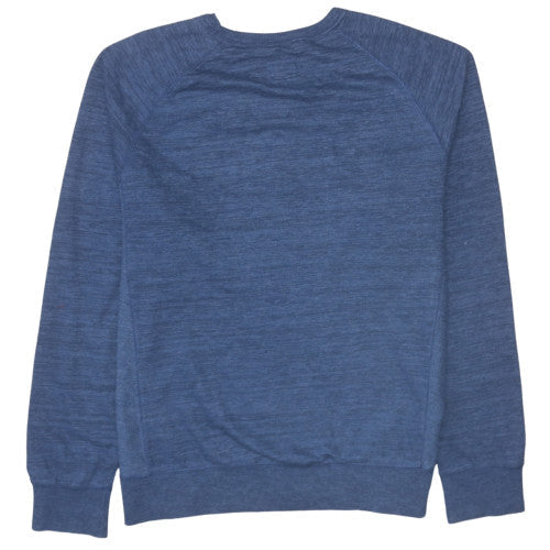 Champion Men's Blue Pullover Sweatshirt Large Crew Neck Sportswear