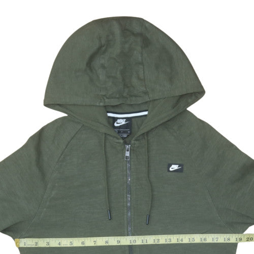 Nike Men’s Green Full Zip Hoodie Size S Regular Fit