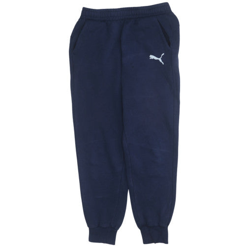Puma Men's Blue Fleece Jogger Sweatpants M Regular Fit