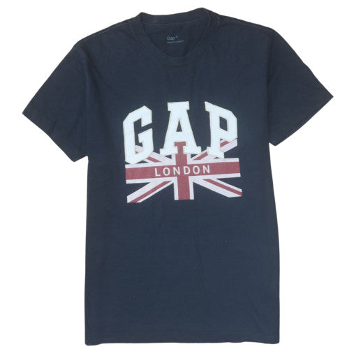 GAP Men's Blue London Graphic Cotton T-Shirt Size M