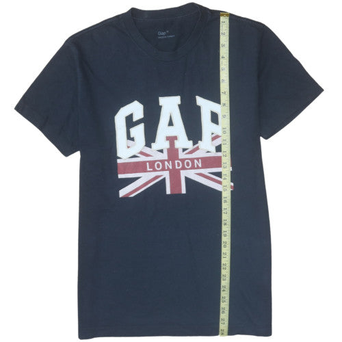 GAP Men's Blue London Graphic Cotton T-Shirt Size M