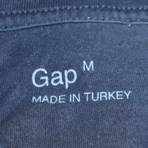 GAP Men's Blue London Graphic Cotton T-Shirt Size M