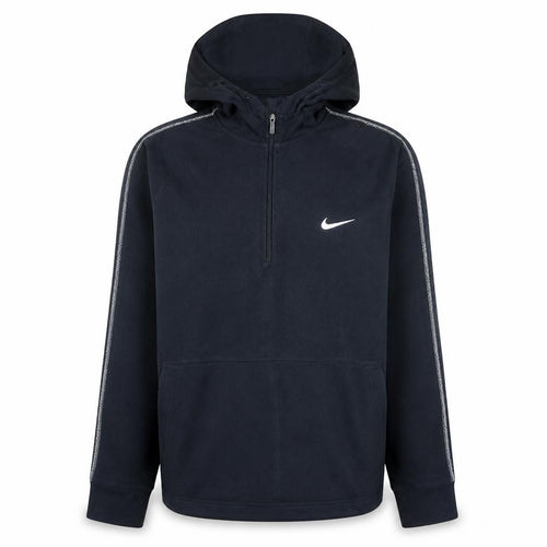 Nike Men's Black Dri-FIT 1/2 Zip Athletic Hoodie Size M
