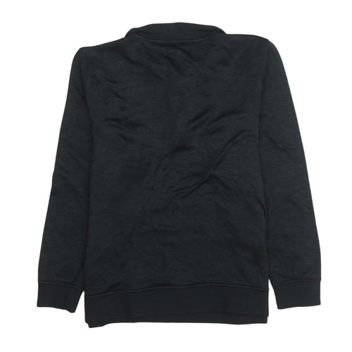 Under Armour Men's Black XL 1/4 Zip Collared Fleece Sweatshirt
