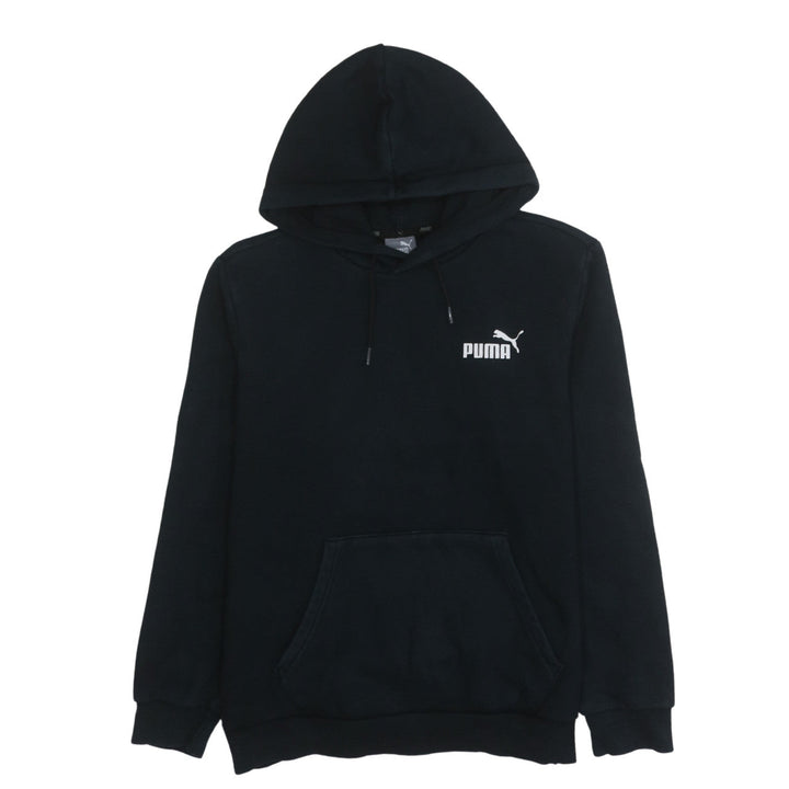 Puma Men's Black Pullover Hoodie Size S Regular Fit Fleece