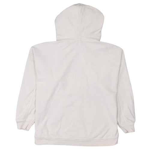Levi's Men's Beige Pullover Hoodie M Logo Print Fleece Sweatshirt
