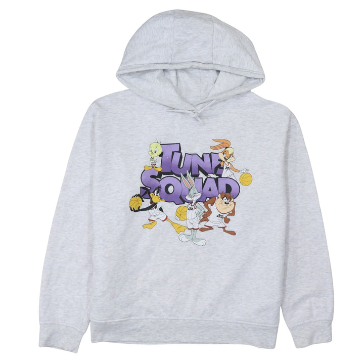 Primark Womens Grey Tune Squad Space Jam Hoodie Size 12/14 Pullover