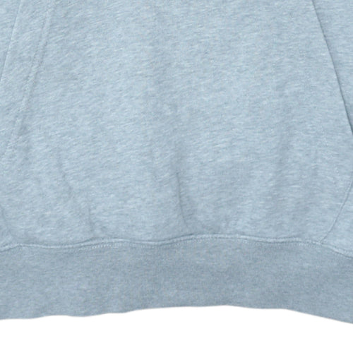 Nike Men's Grey XS Pullover Hoodie with Logo Print