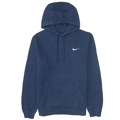Nike Men's Blue Pullover Hoodie L Regular Fit Fleece
