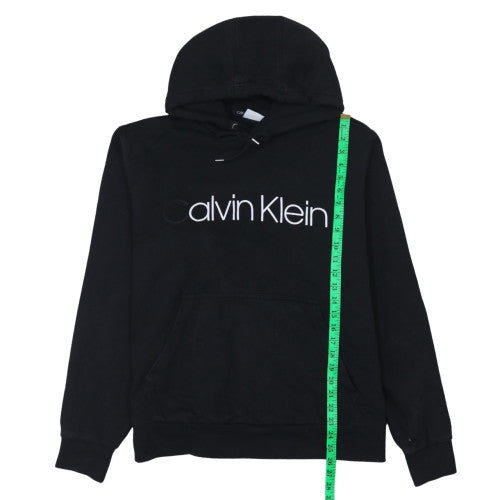 Calvin Klein Men's Black 2XL Pullover Hoodie with Logo
