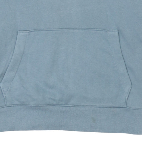 Hollister Mens Blue Pullover Hoodie XL Classic Fleece Sweatshirt