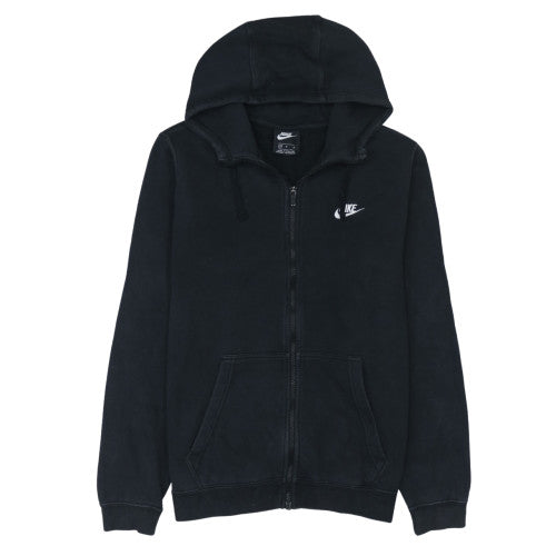 Nike Men's Black Full Zip Hoodie Sweatshirt Size M