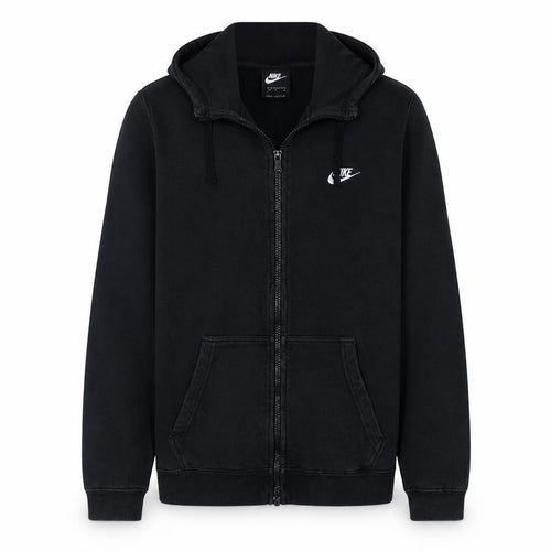 Nike Men's Black Full Zip Hoodie Sweatshirt Size M