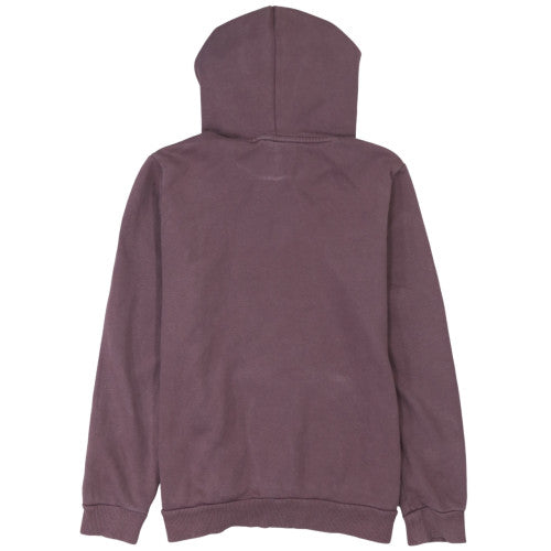 Puma Men's Brown Pullover Hoodie Medium Fleece Logo Sweatshirt