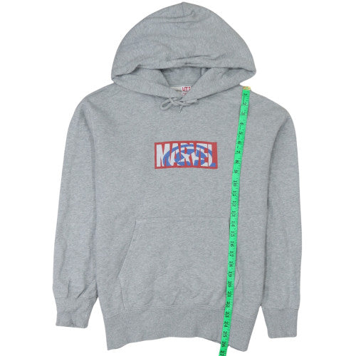 Uniqlo Marvel Men's Grey Pullover Hoodie Size S Regular Fit