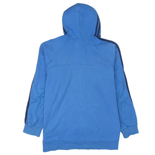 Adidas Men Blue XL Full Zip Hoodie Performance Essentials