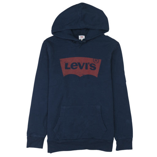 Levi's Men's Blue Logo Pullover Hoodie L Regular Fit