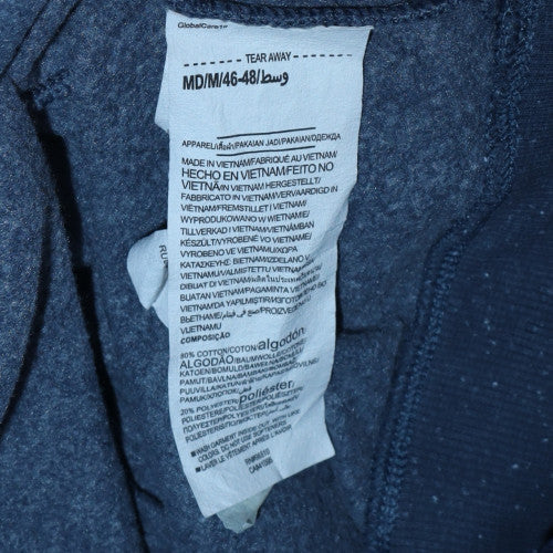 Under Armour Mens Blue 1/4 Zip Fleece Sweatshirt Size M