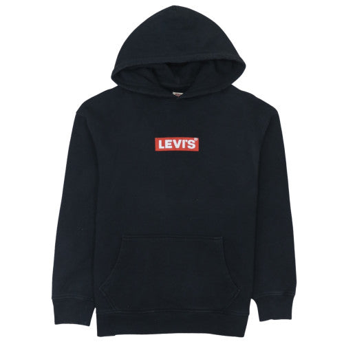 Levi's Men's Black Relaxed Fit Pullover Hoodie M