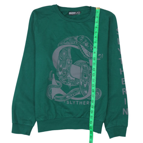 Primark Men’s Green Slytherin Harry Potter Pullover Sweatshirt Size S