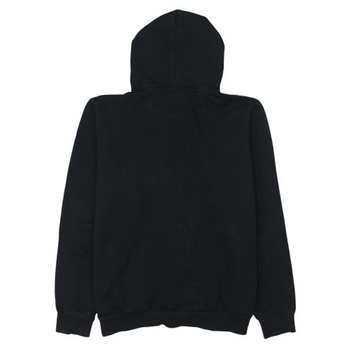 Puma Men's Black XL Full Zip Hoodie with Logo and Pockets