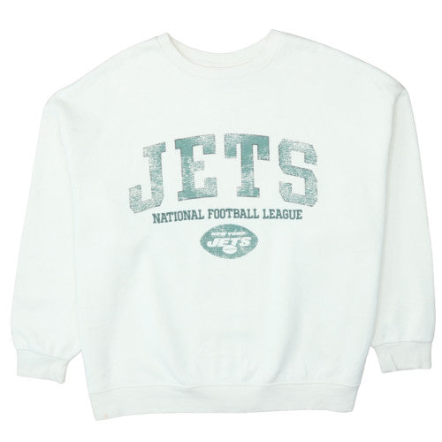 Primark Men’s White NFL Jets XL Pullover Sweatshirt