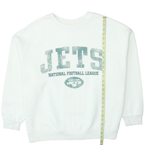 Primark Men’s White NFL Jets XL Pullover Sweatshirt