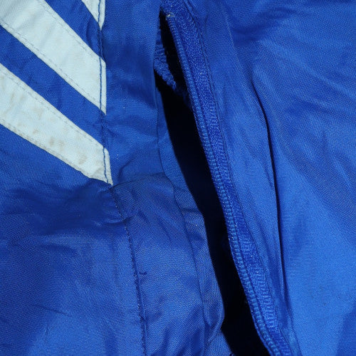 Adidas Men's Blue Retro 90s Windbreaker Jacket Size L