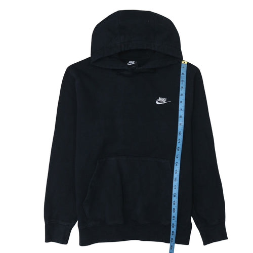 Nike Men’s Black Pullover Hoodie S Regular Fit Fleece Sportswear