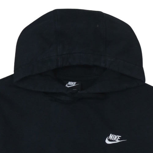 Nike Men’s Black Pullover Hoodie S Regular Fit Fleece Sportswear