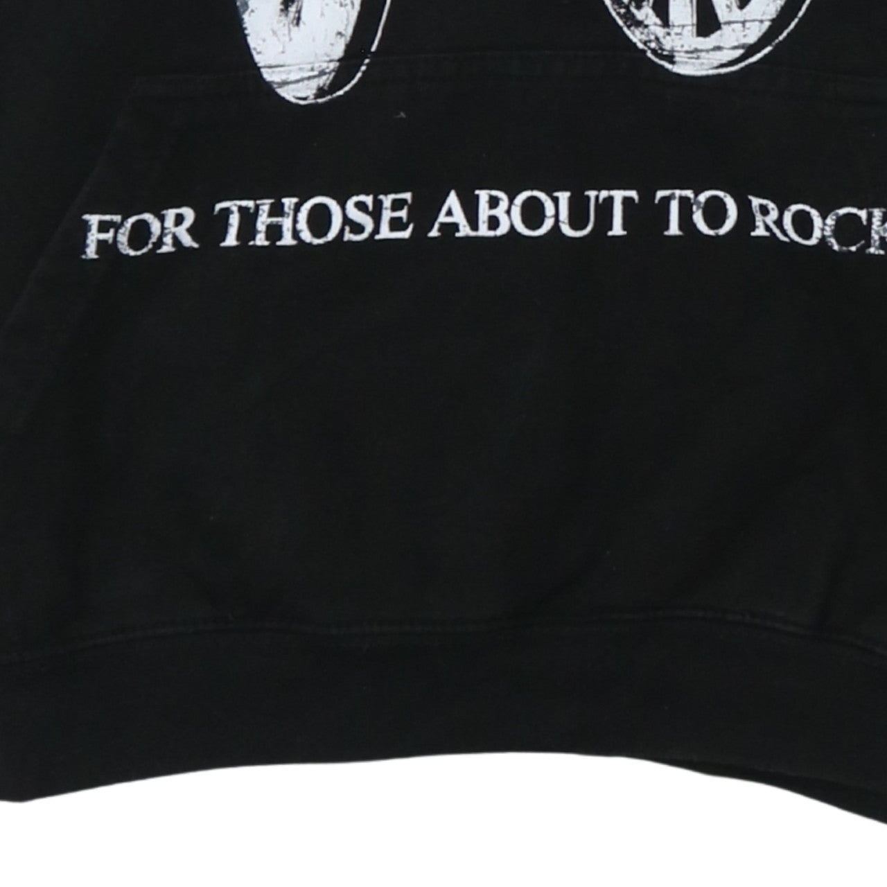 AC/DC Men's Black Pullover Hoodie S Regular Rock Graphic Fleece