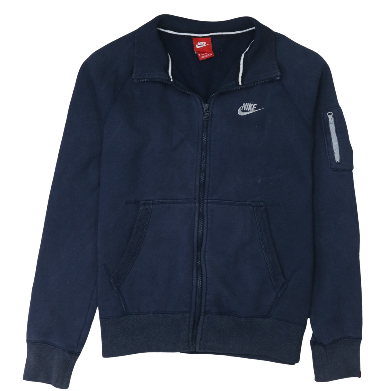 Nike Men's Blue Full Zip Sweatshirt Jacket M Fleece