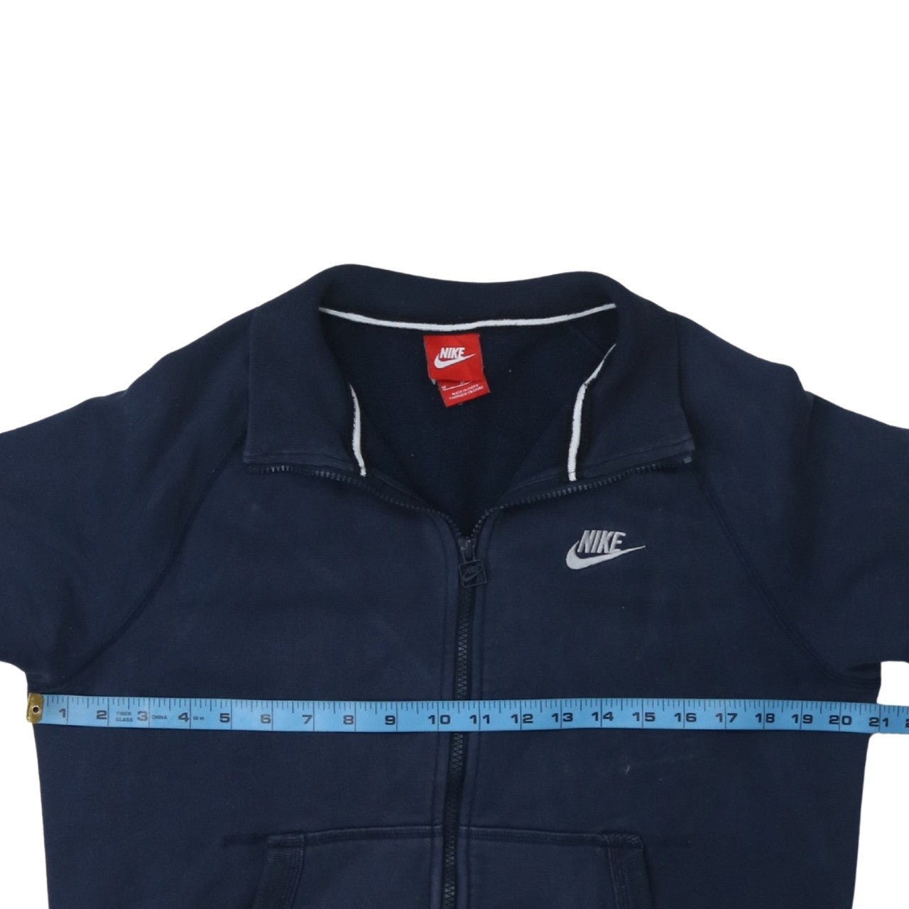 Nike Men's Blue Full Zip Sweatshirt Jacket M Fleece