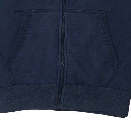 Nike Men's Blue Full Zip Sweatshirt Jacket M Fleece