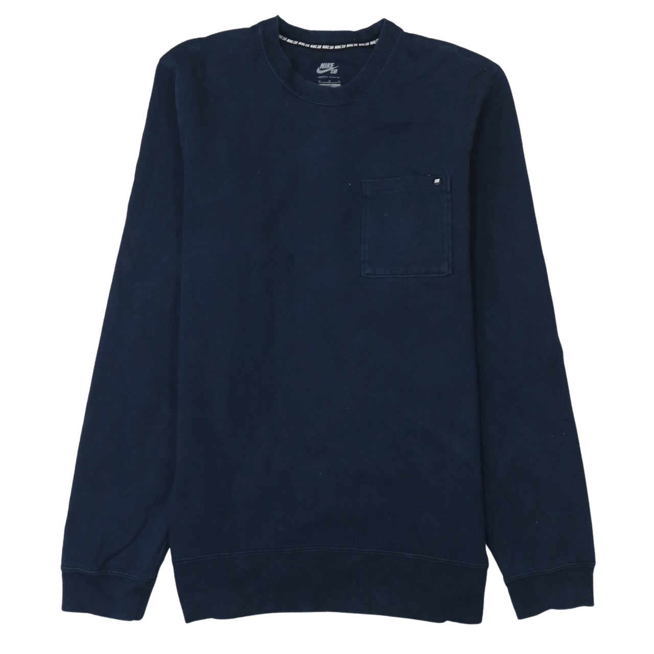 Nike SB Men’s Blue Cotton Crew Neck Pullover Sweatshirt M