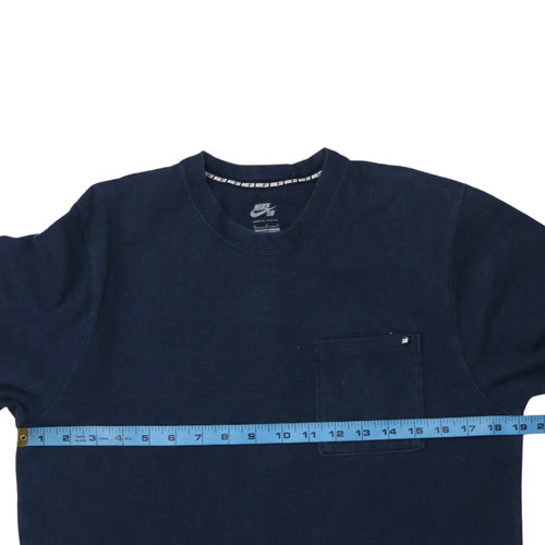 Nike SB Men’s Blue Cotton Crew Neck Pullover Sweatshirt M