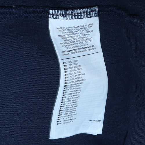 Nike SB Men’s Blue Cotton Crew Neck Pullover Sweatshirt M