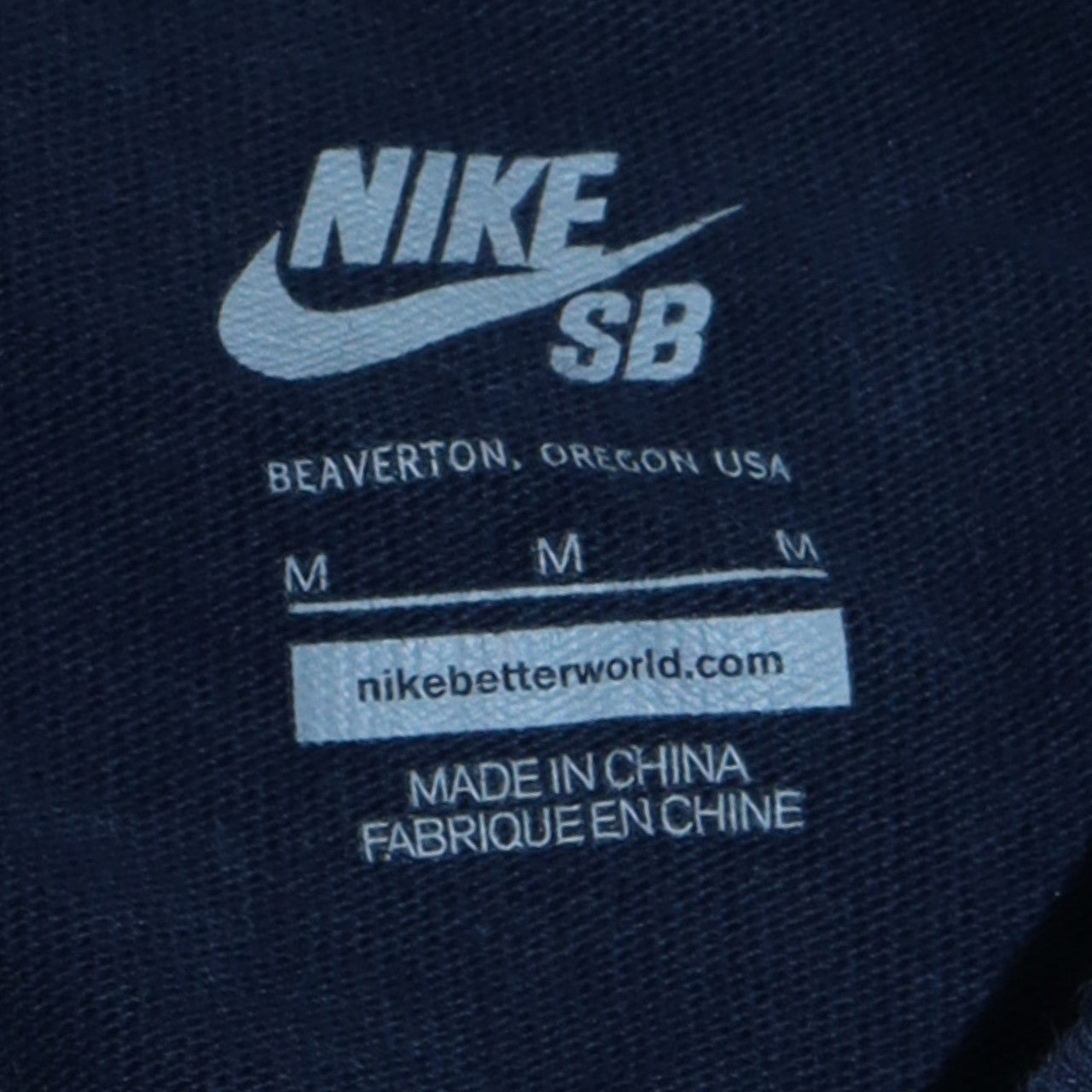 Nike SB Men’s Blue Cotton Crew Neck Pullover Sweatshirt M