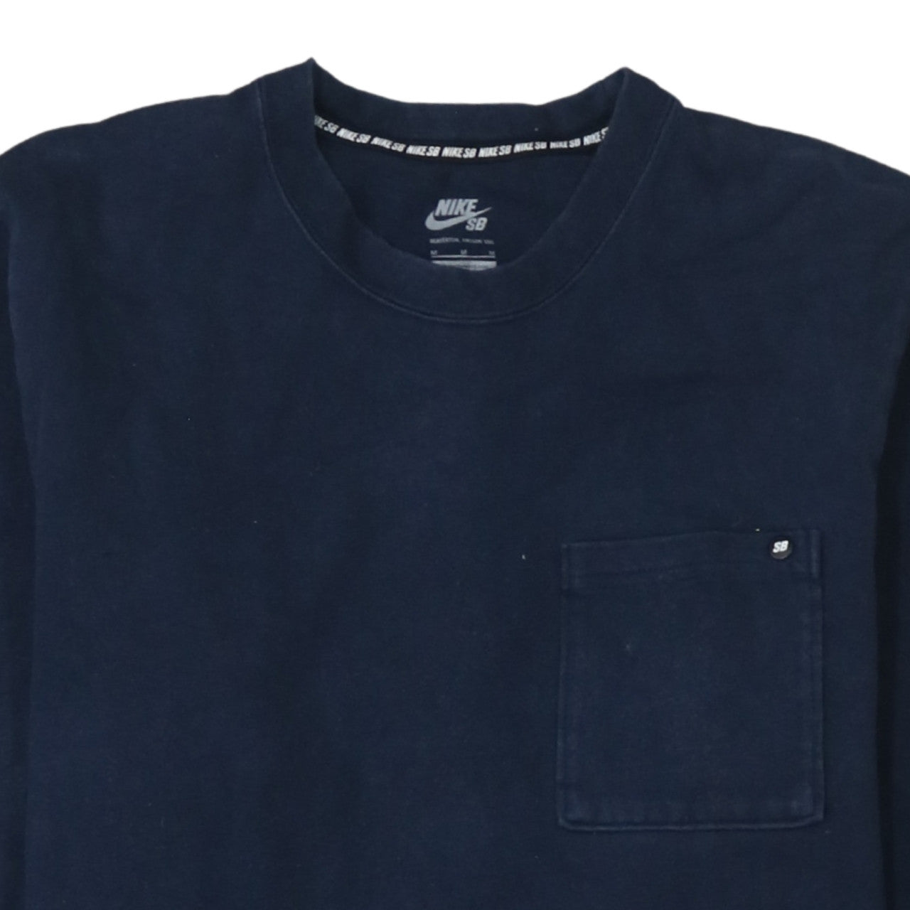 Nike SB Men’s Blue Cotton Crew Neck Pullover Sweatshirt M