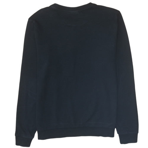 Calvin Klein Men’s Black Logo Pullover Sweatshirt Size L