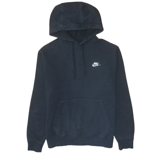 Nike Men's Black Pullover Hoodie Fleece Medium Regular Fit
