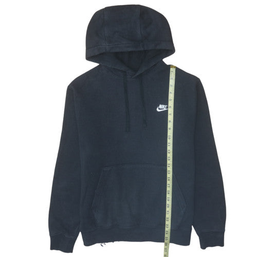 Nike Men's Black Pullover Hoodie Fleece Medium Regular Fit
