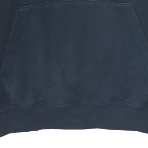 Nike Men's Black Pullover Hoodie Fleece Medium Regular Fit