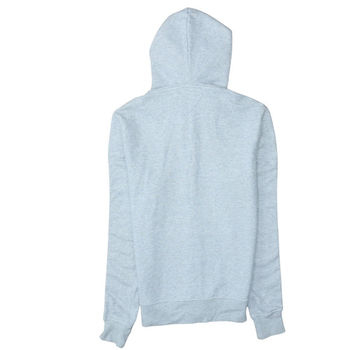Tommy Hilfiger Men's Grey Full Zip Hoodie Size S Logo Tape