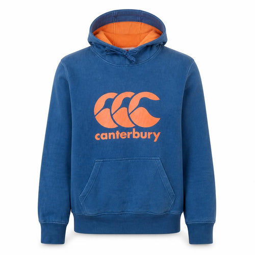 Canterbury Men’s Blue Pullover Hoodie S Sports Graphic Fleece
