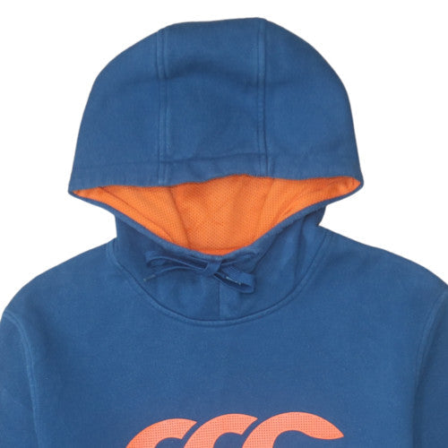 Canterbury Men’s Blue Pullover Hoodie S Sports Graphic Fleece