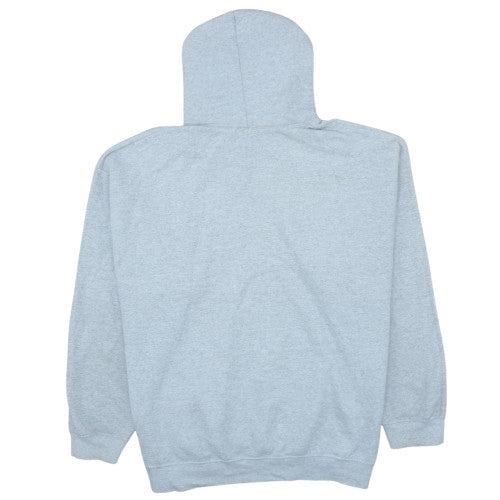 Gildan Men's Grey NASA Logo Pullover Hoodie Size L