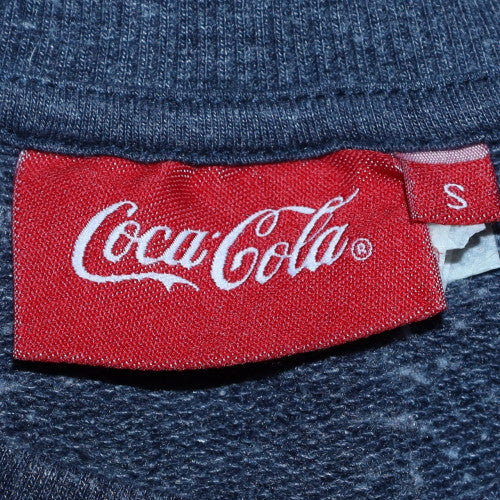 Coca-Cola Men's Blue Pullover Graphic Sweatshirt Size S