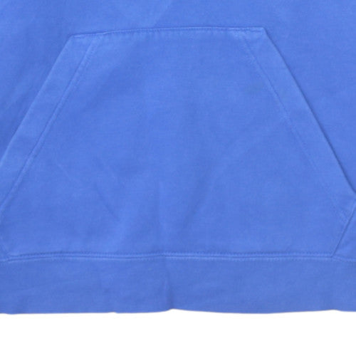 Nike Men's Blue Pullover Hoodie Medium Regular Fit Fleece
